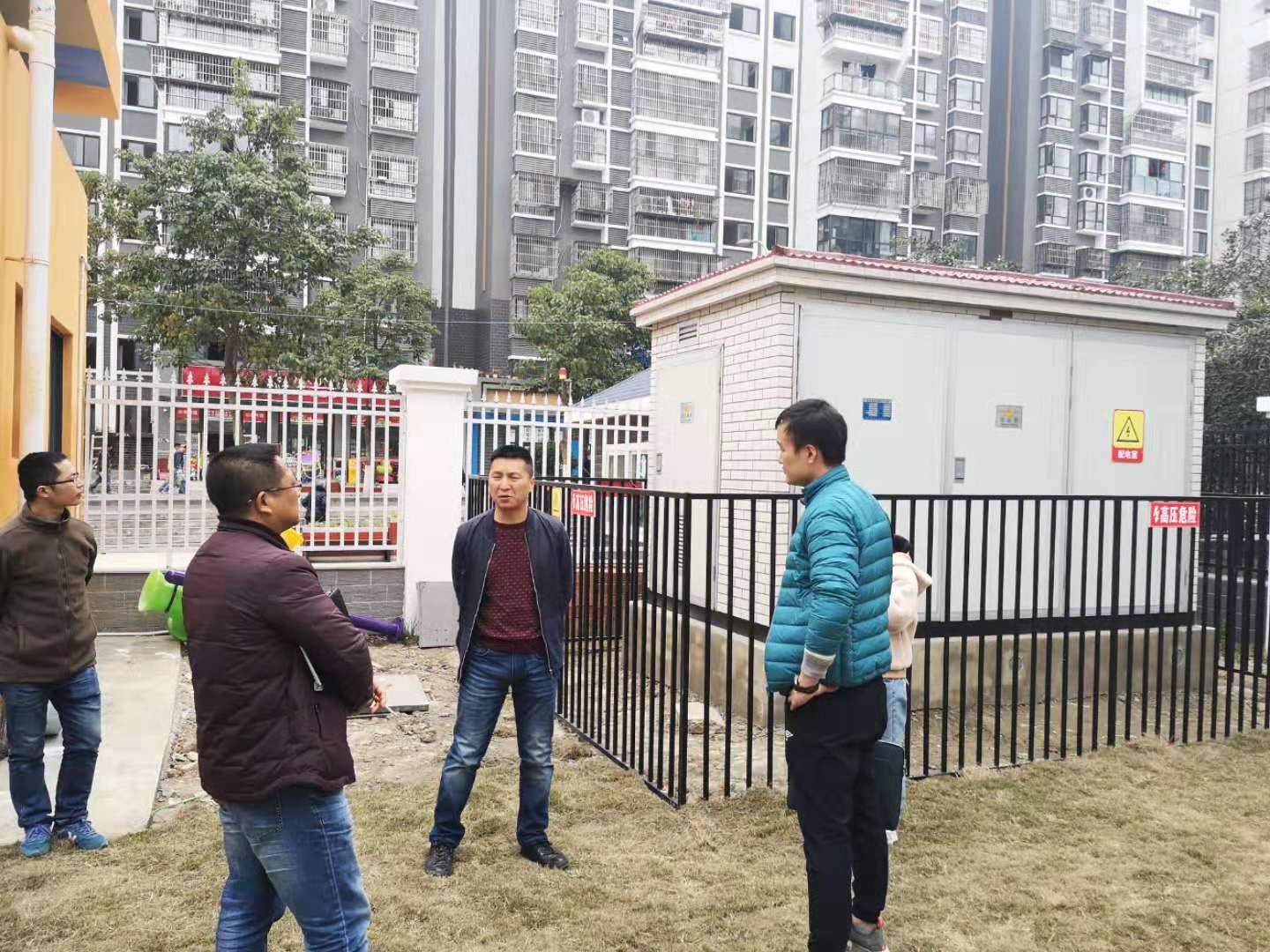 一里塘新型社区配套幼儿园提档升级增设变压器及电缆工程项目通过验收
