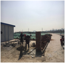 一里塘新型社区道路及配套设施（二期）建设工程 项目开工