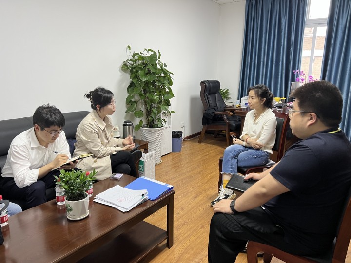 兴华生态公司总会计师梅国庆会见粤海资本集团有限公司副总经理赵昕